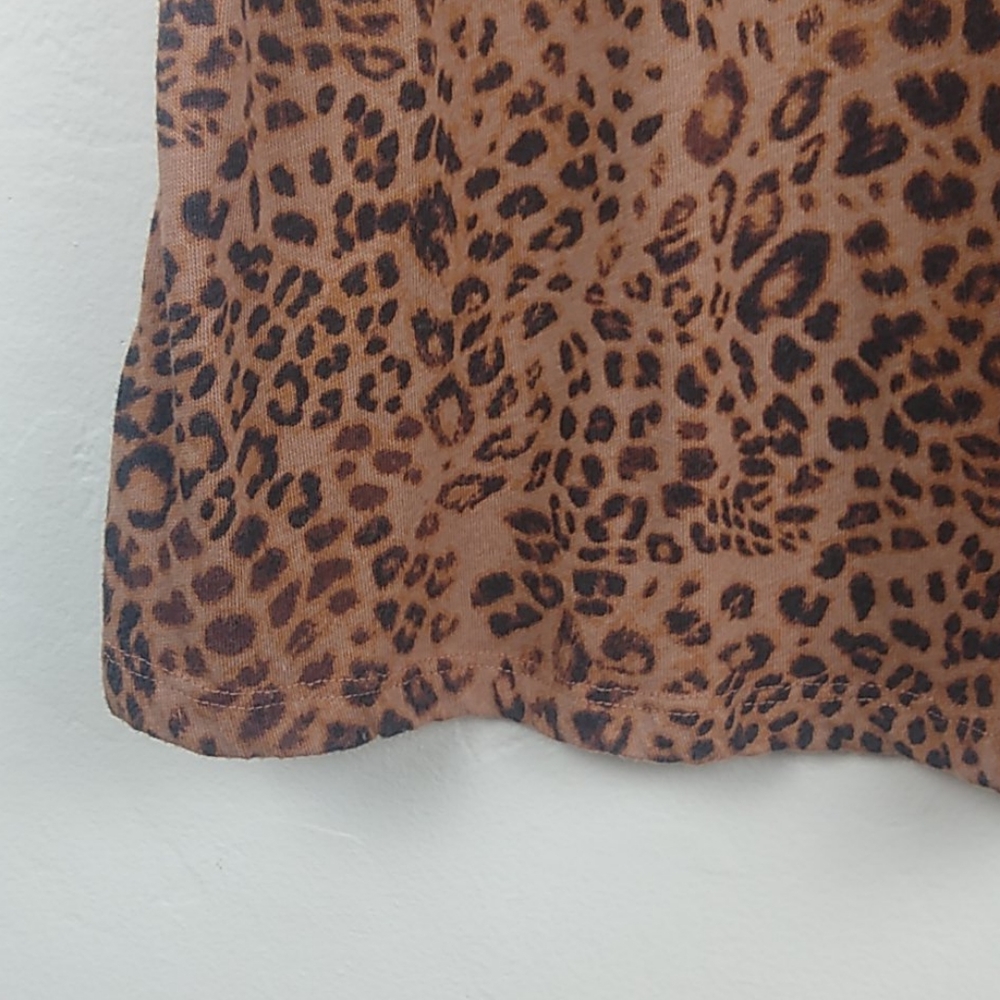 ❤️SOLD!❤️ Z Supply Leopard Print Tunic Size: L - Picture 4 of 7
